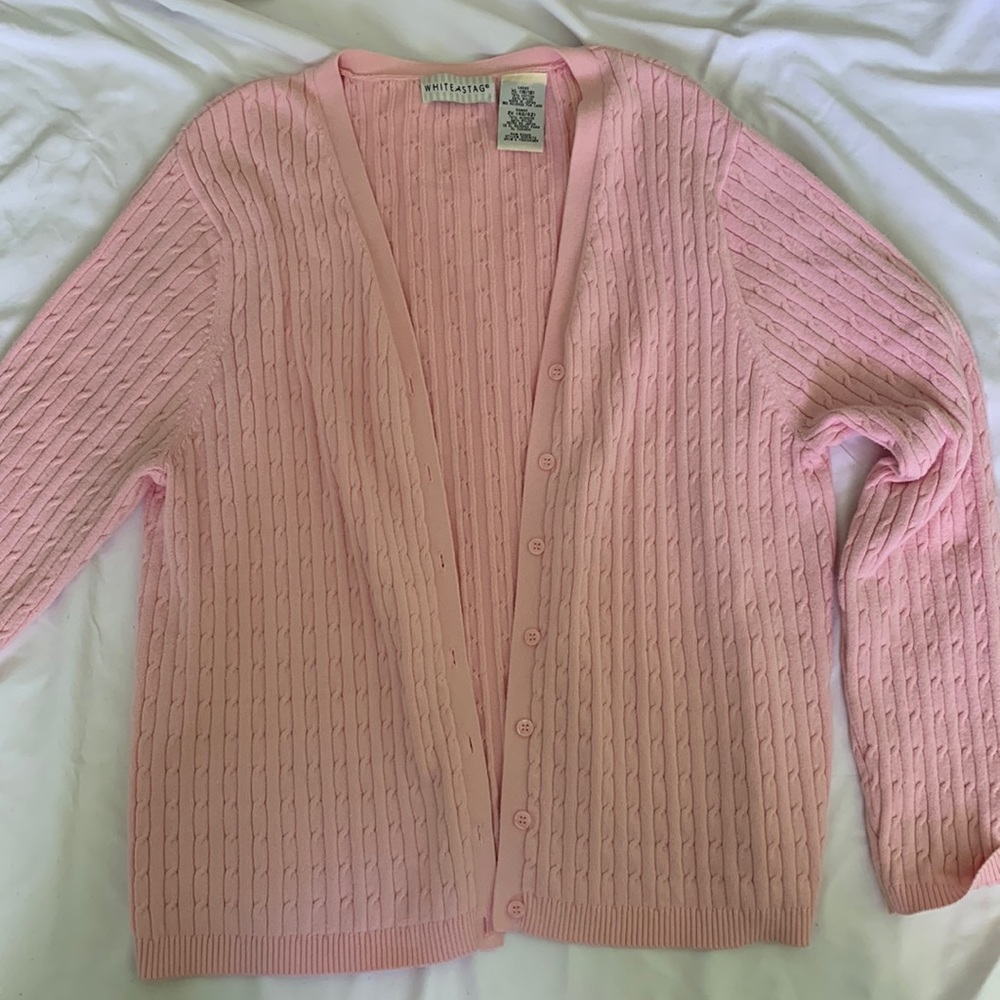 PINK CARDIGAN